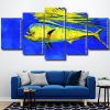 Mahi Mahi Fish Underwater panels paint by numbers