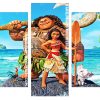 Moana And Maui On A Rock Island Panels paint by numbers