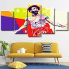 Mohamed salah Pop Art Panel paint by numbers