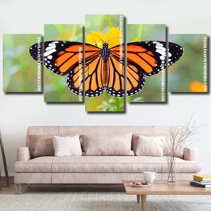 Monarch Butterfly Panel paint by numbers