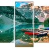 Moraine Lake Canada Panels paint by numbers