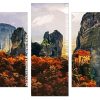 Mountain In Meteora Greece Panels paint by numbers