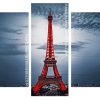 Paris Eiffel Tower panels paint by numbers