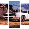 Plymouth Barracuda panels paint by numbers