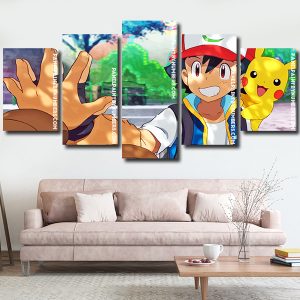 Pokémon anime Panel paint by numbers