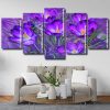 Purple Crocus Panel paint by numbers