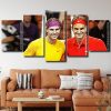 Rafael Nadal And Roger Federer panels paint by numbers