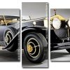 Rolls Royce Vintage Car Panels paint by numbers