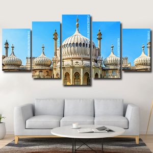 Royal Pavilion In Brighton panels paint by numbers