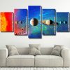 Solar System planets panel paint by numbers