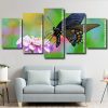 Spicebush Swallowtail On Flower panel paint by numbers