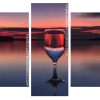 Sunset Glass Panels paint by numbers