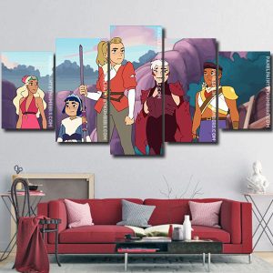 She Ra And The Princess Of Power Panels paint by numbers