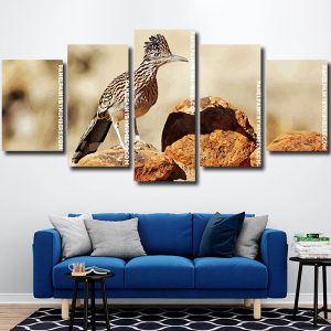 Roadrunner Bird Panels paint by numbers