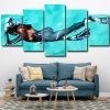 Scuba Diver Girl panels paint by numbers