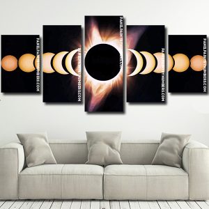 Solar Eclipse Evolustion Panels paint by numbers