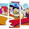 The Flintstones Panels paint by numbers