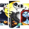 The Nightmare Before Christmas panels paint by numbers