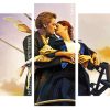 Titanic Couple Love panels paint by numbers