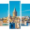 Turkey Galata Tower panels paint by numbers