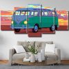 VW Camper Van panels paint by numbers