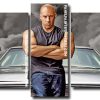 Vin Diesel Panels paint by numbers