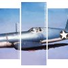 Vought F4U Corsair Aircraft panels paint by numbers