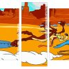 Wile E Coyote And The Road Runner Panel paint by numbers