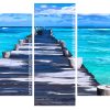 Wooden Boardwalk Panels paint by numbers