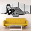 aesthetic audrey hepburn Panel paint by numbers