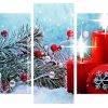 Aesthetic Christmas Decoration panels paint by numbers