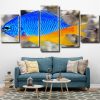 azure damselfish Panel paint by numbers