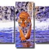 bengal tiger Panels paint by numbers