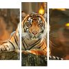 bengal tiger animal panels paint by numbers