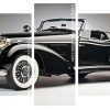 black vintage car Panels paint by numbers