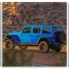 Blue Jeep panels paint by numbers