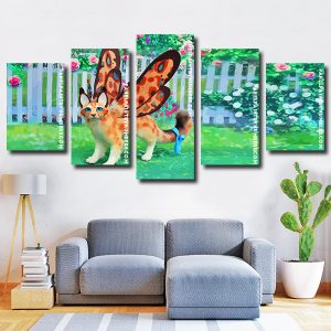 butterfly cat Panel paint by numbers