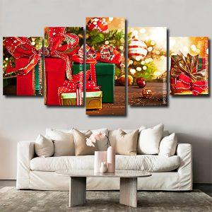 christmas gifts panels paint by numbers