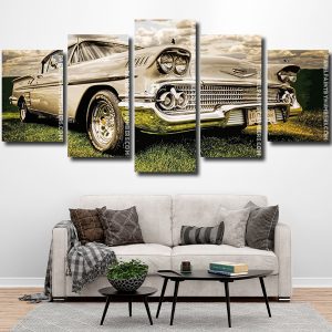 classic vintage car Panel paint by numbers