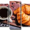 coffee and croissants Panels paint by numbers