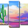 desert cactus Panels paint by numbers