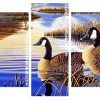 Ducks In A River panels paint by numbers