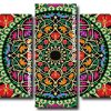 floral mandala Panels paint by numbers