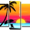 hawaii seascape Panels paint by numbers