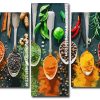 Indian Herbs And Spices panels paint by numbers