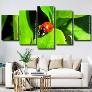 Aesthetic Ladybeetle panels paint by numbers