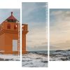 Lighthouse Northern Iceland panels paint by numbers