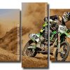 motocross racing Panels paint by numbers