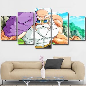 roshi dragon ball Panel paint by numbers