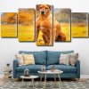 strong Rhodesian Ridgeback animal Panel paint by numbers